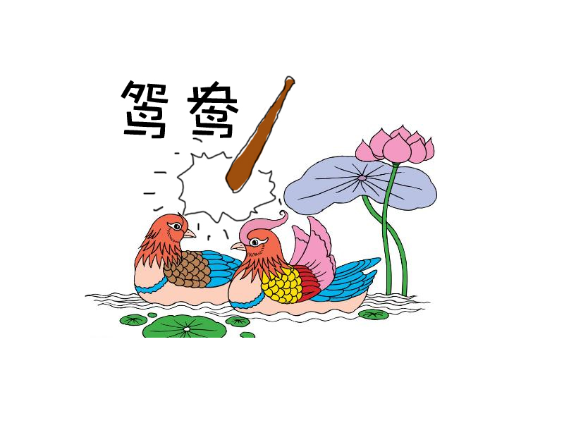 棒打鸳鸯